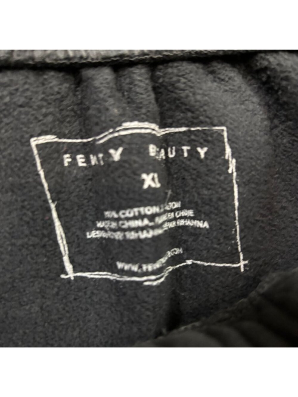 Rihanna Fenty Beauty FB Logo Joggers Size Extra Large - Picture 4 of 4